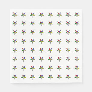 Serviette En Papier Order of Eastern Star Napkins for OES Event