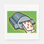 Serviette En Papier Ordinateur Cartes (Devant)