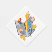 Serviette En Papier Ordinateur portable (Coin)