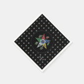 Serviette En Papier Ordre De L'Étoile Orientale (Coin)