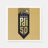 Serviette En Papier ORDRE D'IMPRESSION pour Gretchen - 50e anniversair (Devant)