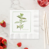 Serviette En Papier OREGANO FRAIS Paniers-repas en papier (En situation)