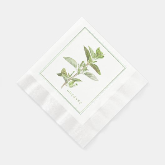 Serviette En Papier OREGANO FRAIS Paniers-repas en papier (Coin)