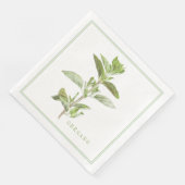 Serviette En Papier OREGANO FRAIS Papier de table (Coin)