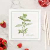 Serviette En Papier OREGANO FRAIS Papier de table (En situation)