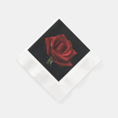 Serviette En Papier oreiller rouge (Coin)