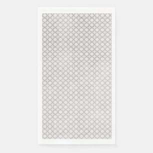 Serviette En Papier Ornement arabesque élégant