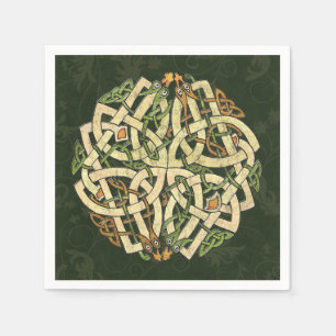 Serviette En Papier Ornement celtique