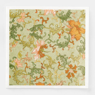 Serviette En Papier Ornement chinois vintage Jones Flowers