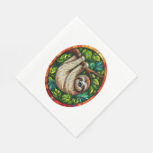 Serviette En Papier Ornement en Verre Tissé (Coin)