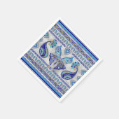 Serviette En Papier Ornement oculaire du papillon (Coin)