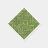 Serviette En Papier Oscar the Grouch | 80's Throwback Pattern (Coin)