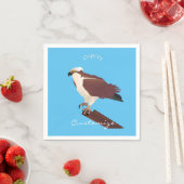 Serviette En Papier Osprey Hawk Raptor Thunder_Cove (En situation)