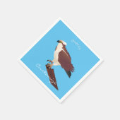 Serviette En Papier Osprey Hawk Raptor Thunder_Cove (Coin)