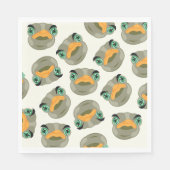 Serviette En Papier Ostrich Bird Motif (Devant)