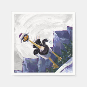 Serviette En Papier Ostrich de montagne