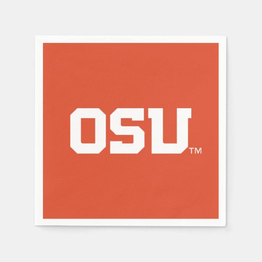 SERVIETTE EN PAPIER OSU (Devant)