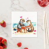 Serviette En Papier Otter (En situation)