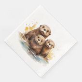 Serviette En Papier Otter (Coin)