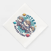 Serviette En Papier Otter Space Adventures (Coin)