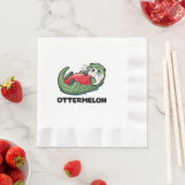 Serviette En Papier Ottermelon (En situation)