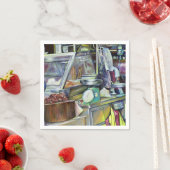 Serviette En Papier Où est le Fish Head Curry ? Singapour (En situation)