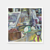 Serviette En Papier Où est le Fish Head Curry ? Singapour (Devant)