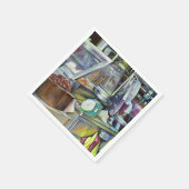 Serviette En Papier Où est le Fish Head Curry ? Singapour (Coin)