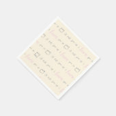 Serviette En Papier Où les choses sauvages citent le Motif (Coin)