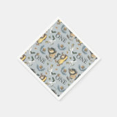 Serviette En Papier Où les choses sauvages sont Motifs 1er anniversair (Coin)