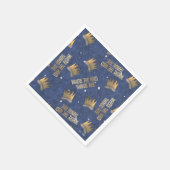 Serviette En Papier Où les choses sauvages sont Motifs de la Couronne  (Coin)