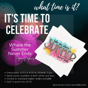 Serviette En Papier Où l'été ne finit jamais papier serviette