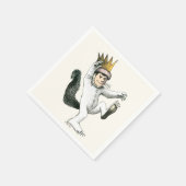 Serviette En Papier Où sont les choses sauvages | Max (Coin)