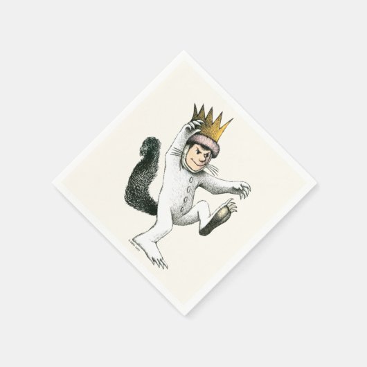 Serviette En Papier Où sont les choses sauvages | Max (Coin)