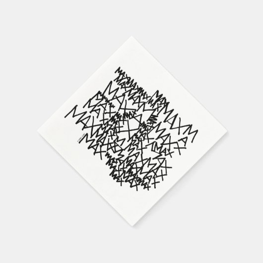 Serviette En Papier Où sont les choses sauvages | Max répété (Coin)