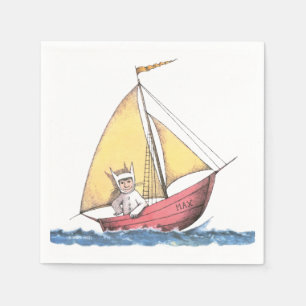 Serviette En Papier Où sont les choses sauvages   Max Voile