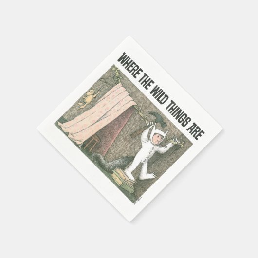 Serviette En Papier Où Sont Les Choses Sauvages | Scène 1 (Coin)