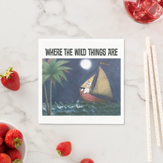 Serviette En Papier Où Sont Les Choses Sauvages | Scène 2 (En situation)