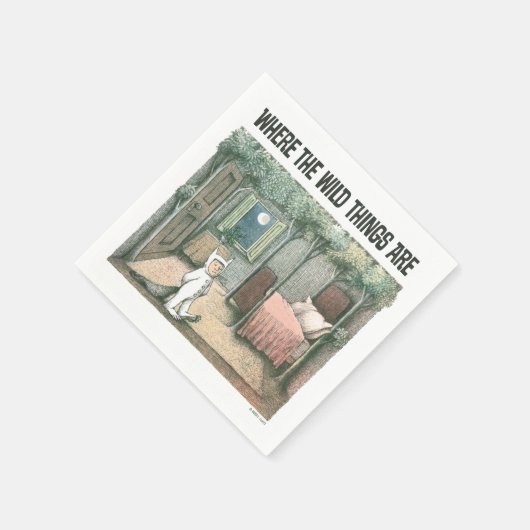 Serviette En Papier Où Sont Les Choses Sauvages | Scène 3 (Coin)