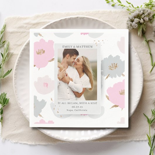 Serviette En Papier Où Tout A Commencé Des Couples Romantiques Personn