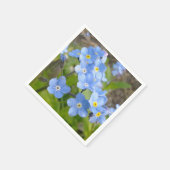 Serviette En Papier Oublie-moi pas Napkin (Coin)