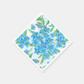 Serviette En Papier Oublie-moi pas un motif sans soudure (Coin)