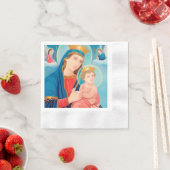 Serviette En Papier Our Lady of Perpetual Help Catholic (En situation)