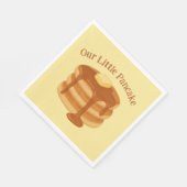 Serviette En Papier Our Little Pancake Breakfast Brunch Theme (Coin)