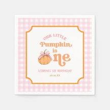 Our Little Pumpkin Girl 1st Birthday Party