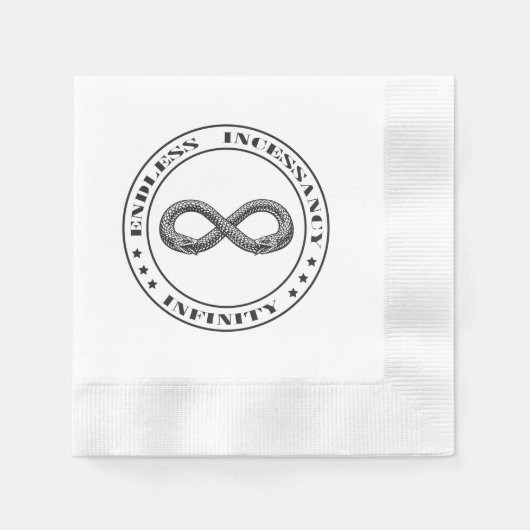 Serviette En Papier Ouroboros (Devant)