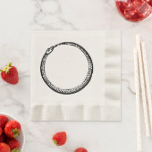 Serviette En Papier Ouroboros (En situation)