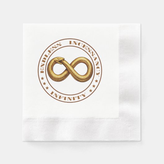 Serviette En Papier Ouroboros (Devant)