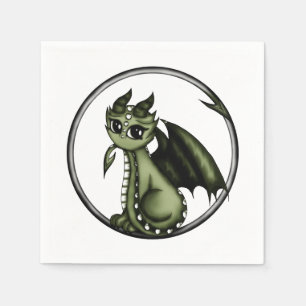 Serviette En Papier Ouroboros Dragon