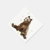 Serviette En Papier Ours (Coin)